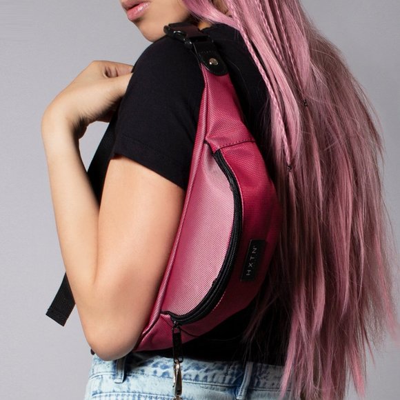 Prime One Bum Bag in Burgundy - Picture 1 of 3